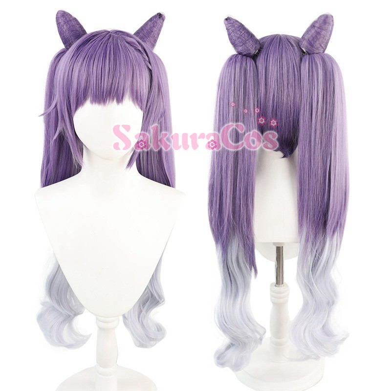 原神 げんしん 刻晴 こくせい コスプレウィッグ 【SakuraCos】