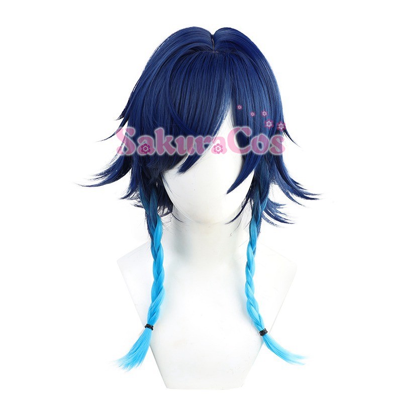 高評価なギフト 原神 【SakuraCos】 コスプレウィッグ ウェンティ げんしん コスプレウィッグ