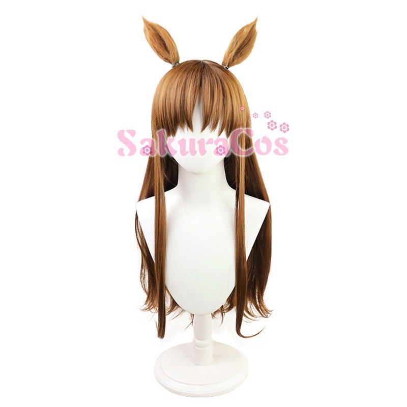 ウマ娘 プリティーダービー グラスワンダー コスプレウィッグ ウマ娘 プリティーダービー グラスワンダー コスプレウィッグ