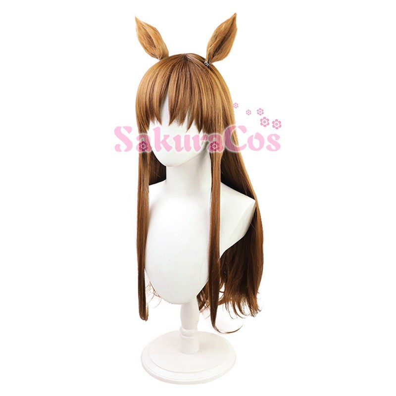 ウマ娘 プリティーダービー グラスワンダー コスプレウィッグ ウマ娘 プリティーダービー グラスワンダー コスプレウィッグ