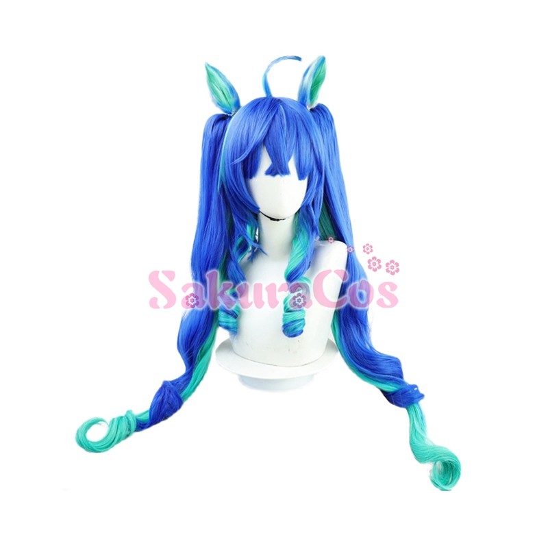 送料無料キャンペーン ウマ娘 プリティーダービー コスプレウィッグ ツインターボ ホビー・楽器・アート