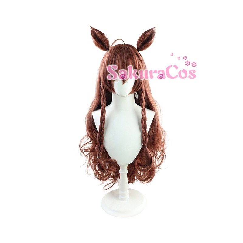 ウマ娘 プリティーダービー メジロブライト コスプレウィッグ