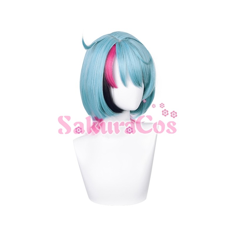 バーチャルライバー VTuber にじさんじ 金子鏡 Kyo Kaneko コスプレウィッグ 【SakuraCos】
