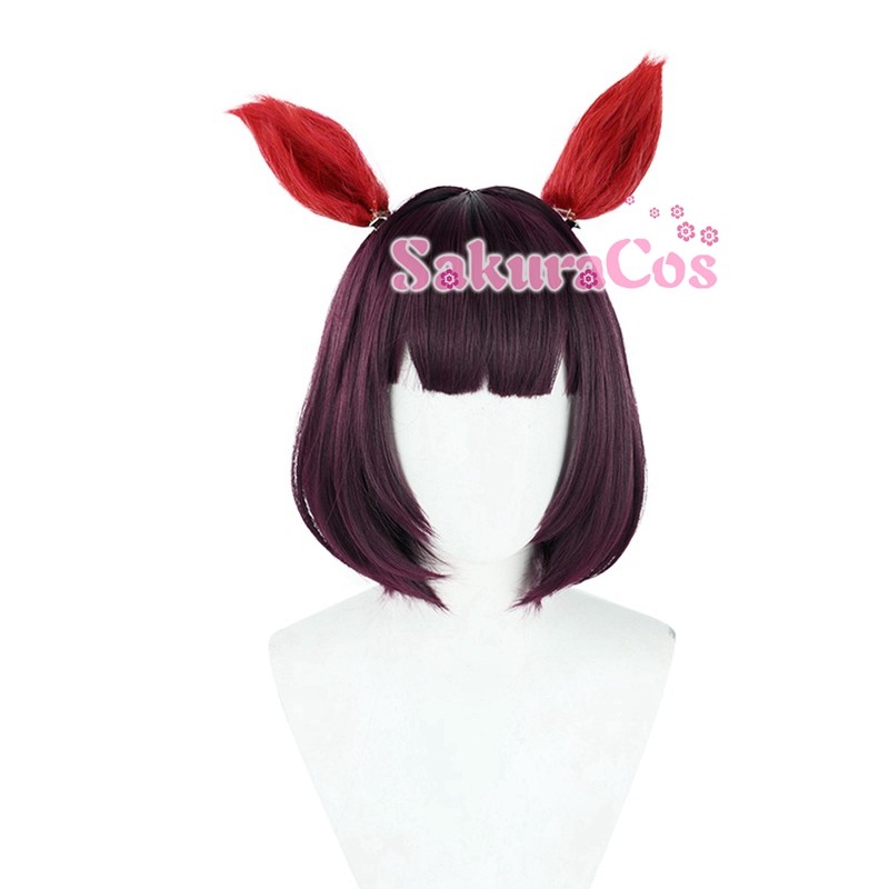 ウマ娘 プリティーダービー ニシノフラワー コスプレウィッグ 【SakuraCos】