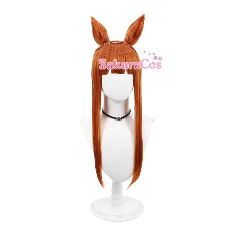 ウマ娘 プリティーダービー サイレンススズカ 水着 コスプレウィッグ 【SakuraCos】