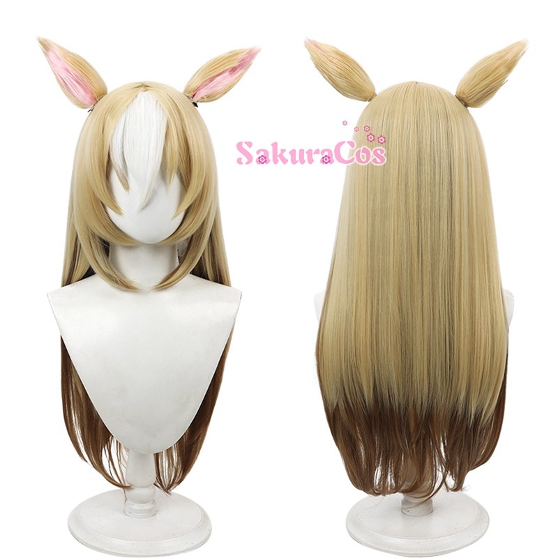 【期間限定！最安値挑戦】 ウマ娘 プリティーダービー コスプレウィッグ デュランダル コスプレウィッグ