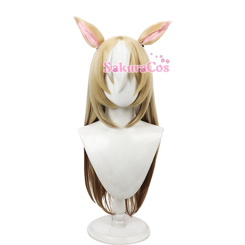 行列のできるレビュー商品、集めました。高評価アイテム ウマ娘 コスプレウィッグ デュランダル プリティーダービー コスプレウィッグ