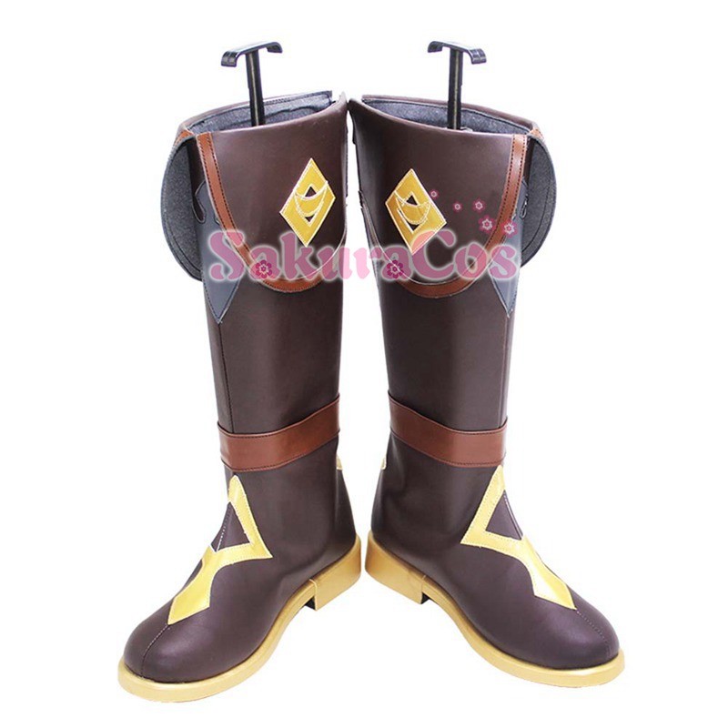 【靴付き】原神 げんしん ガイア コスプレ 衣装 靴ブーツ 原神 げんしん ガイア コスプレ靴/ブーツ 【SakuraCos】