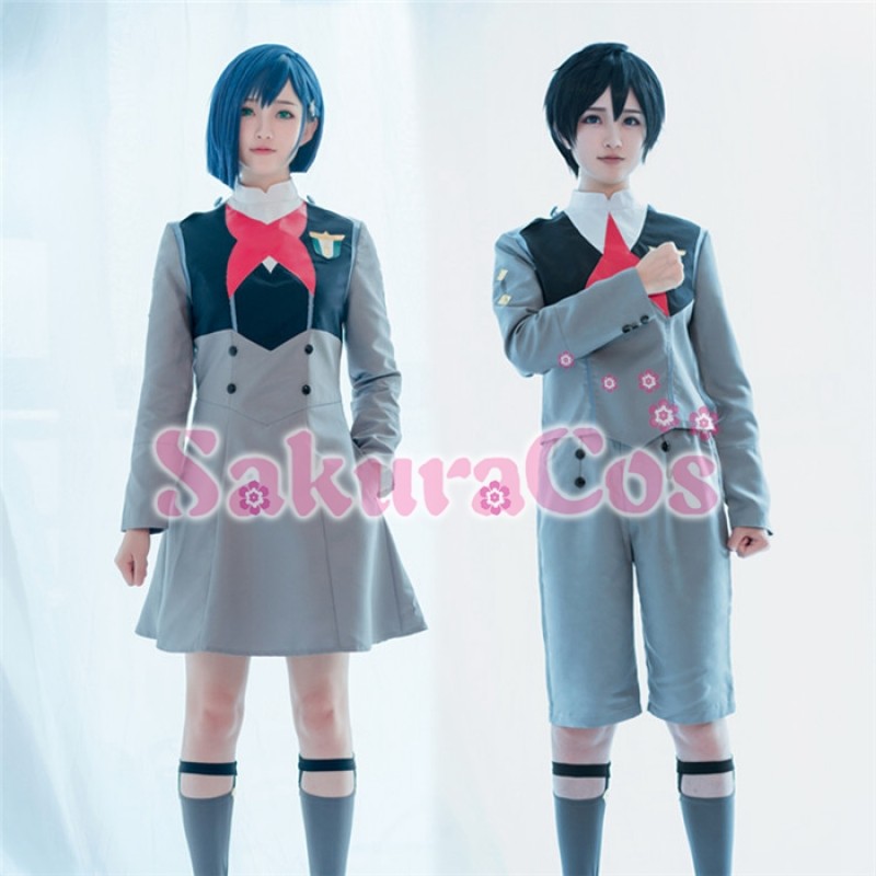 ダーリン・イン・ザ・フランキス Darling in the FranXX CODE 016 ヒロ コスプレ衣装 【SakuraCos】