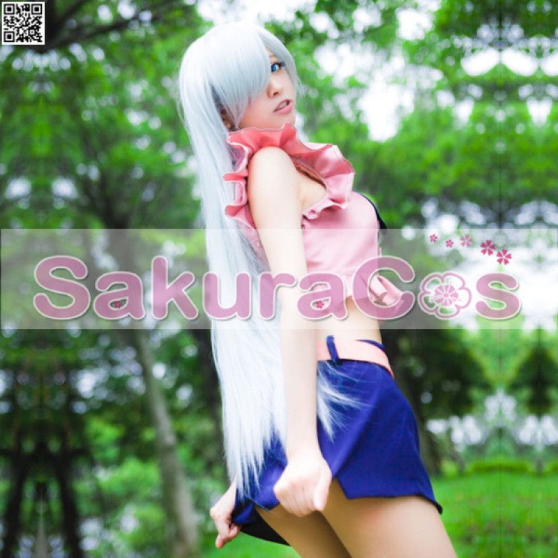 七つの大罪　リオネス王女　エリザベス　コスプレ　衣装　ウィッグ W3266 七つの大罪 エリザベス.リオネス（Elizabeth Liones） 風