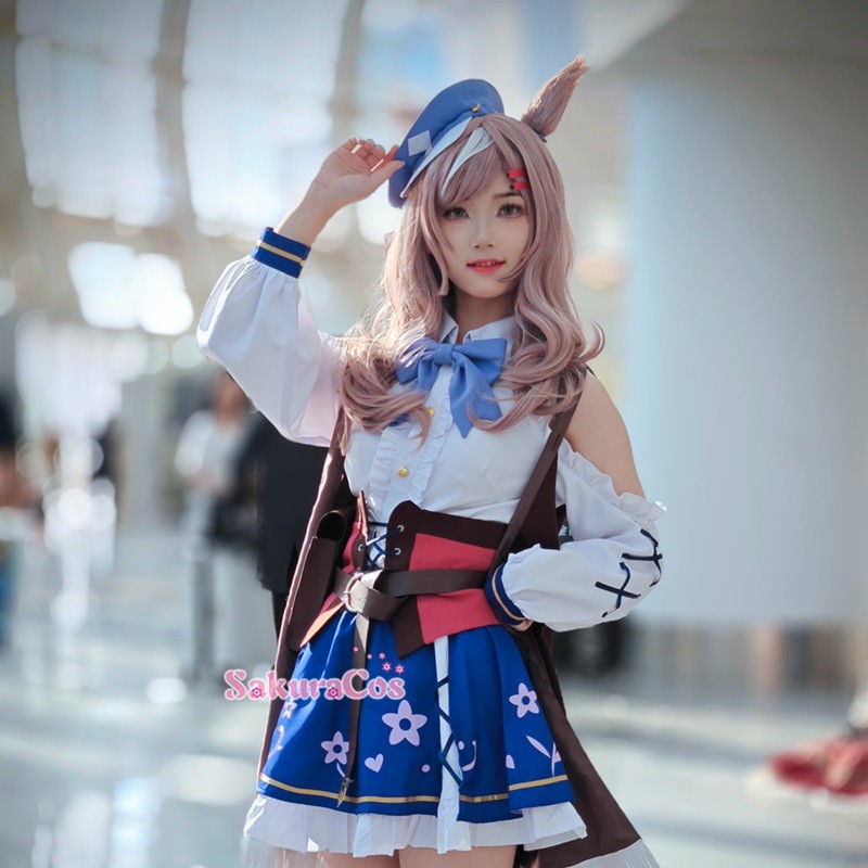 【高額売筋】 プリティーダービー ウマ娘 マチカネタンホイザ 【SakuraCos】 コスプレ衣装 勝負服 コスプレ衣装